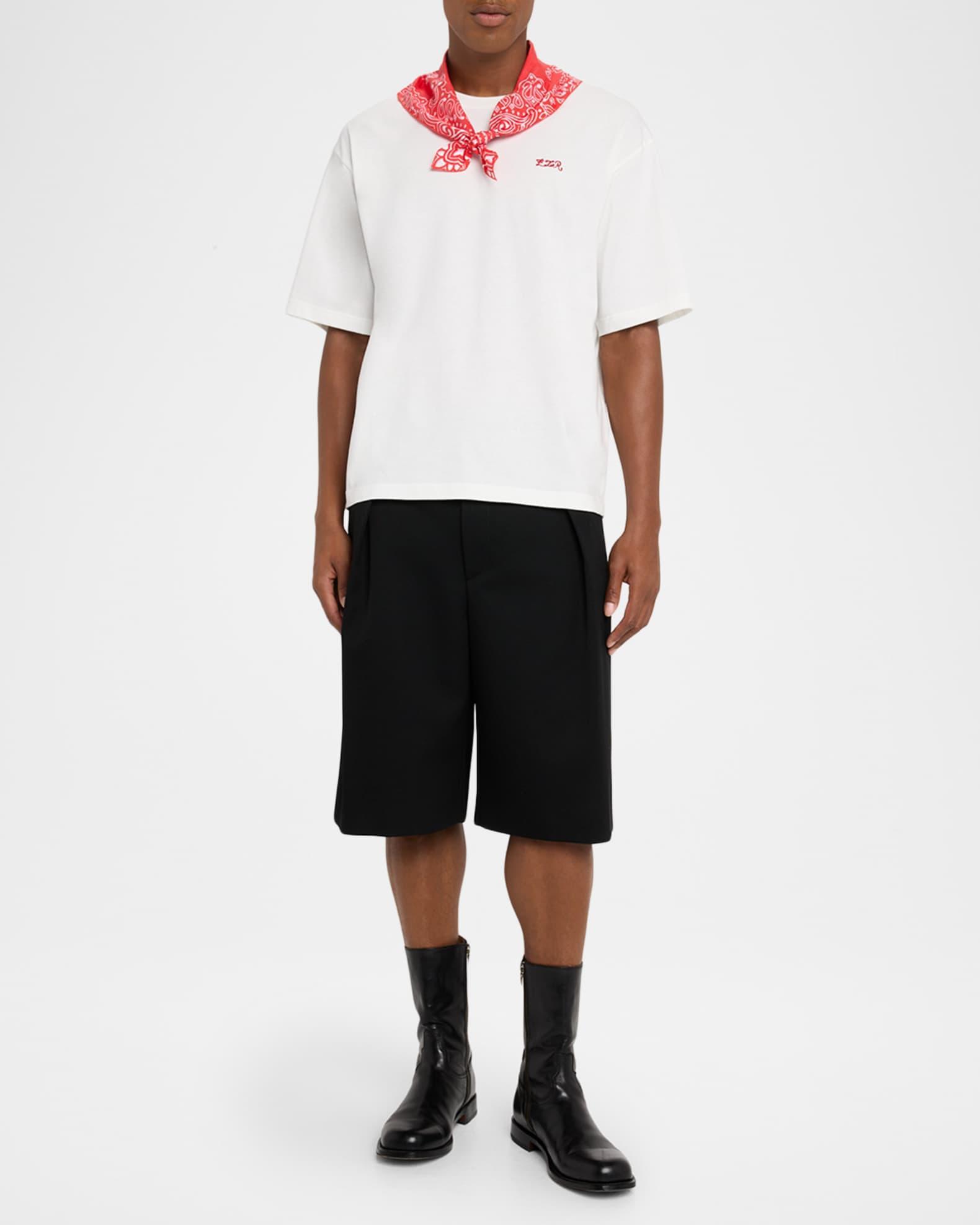 Men's Foulard Crewneck Logo T-Shirt Product Image