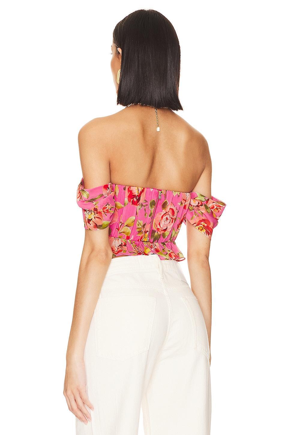 Paloma Bustier Top MAJORELLE Product Image