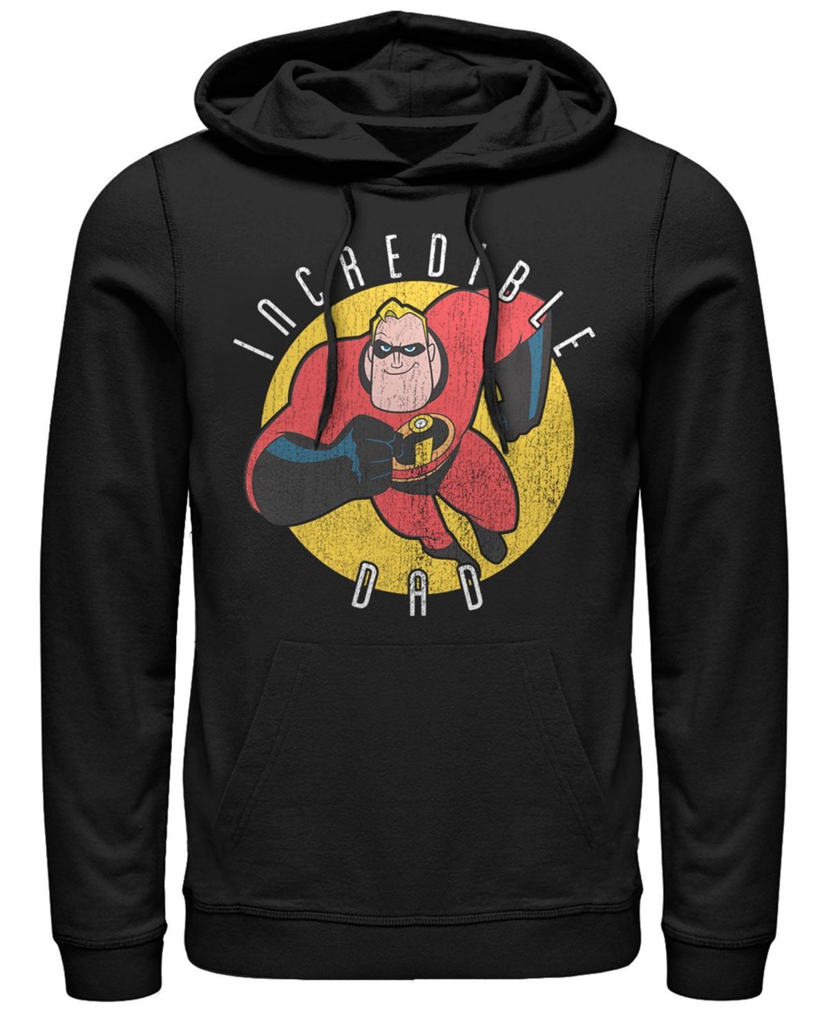 Disney / Pixar's The Incredibles Mr. Incredible Men's Dad Hoodie, Size: XL, Black Product Image