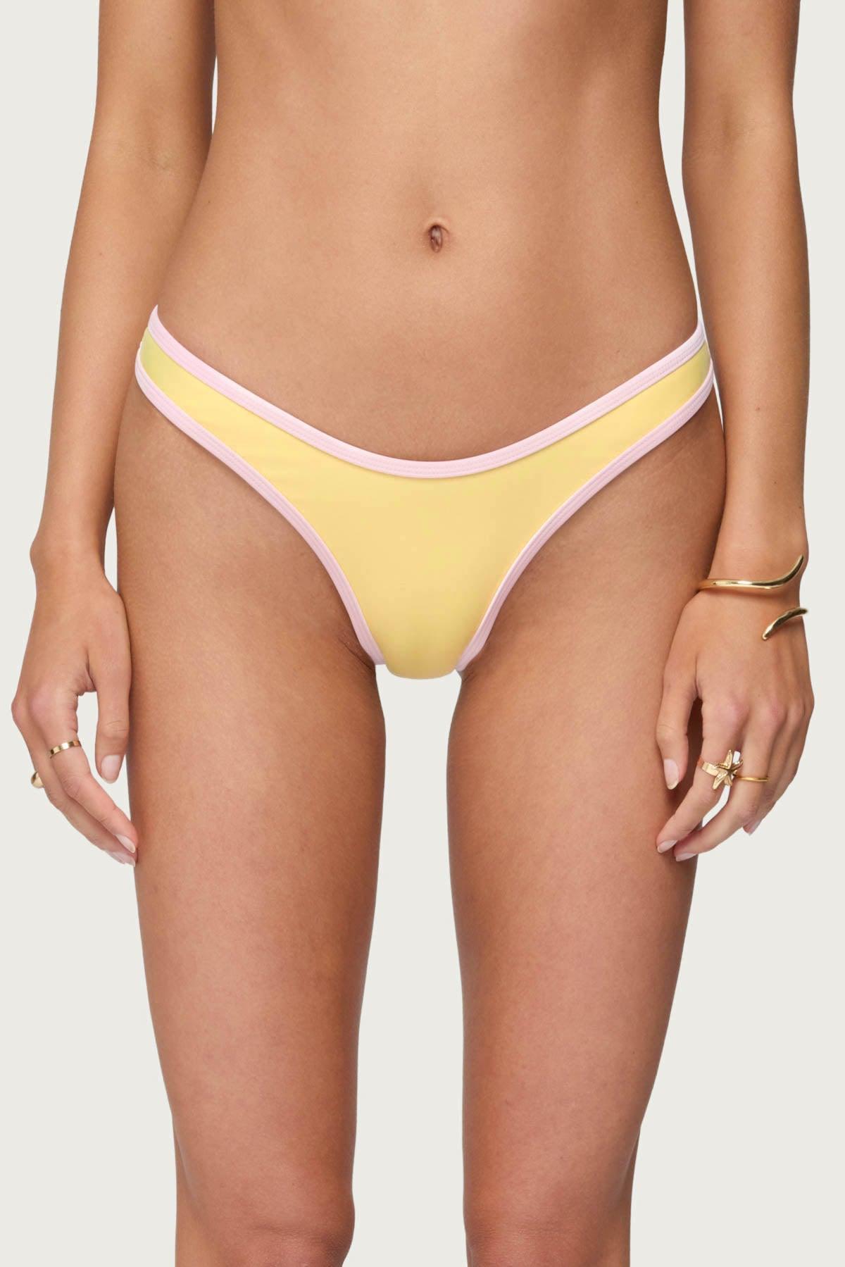 Dina Contrast Bikini Bottom Product Image