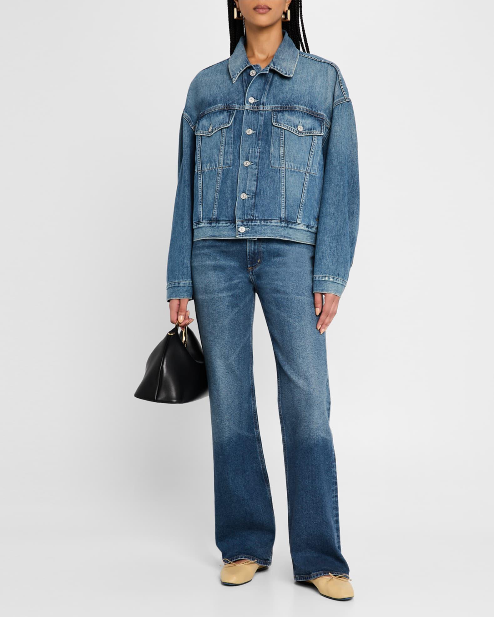 Quira Puff Denim Jacket Product Image