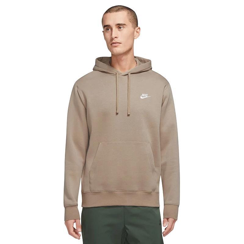 Big & Tall Nike Sportswear Club Fleece Pullover Hoodie, Men's, Size: Medium Tall, Green Product Image