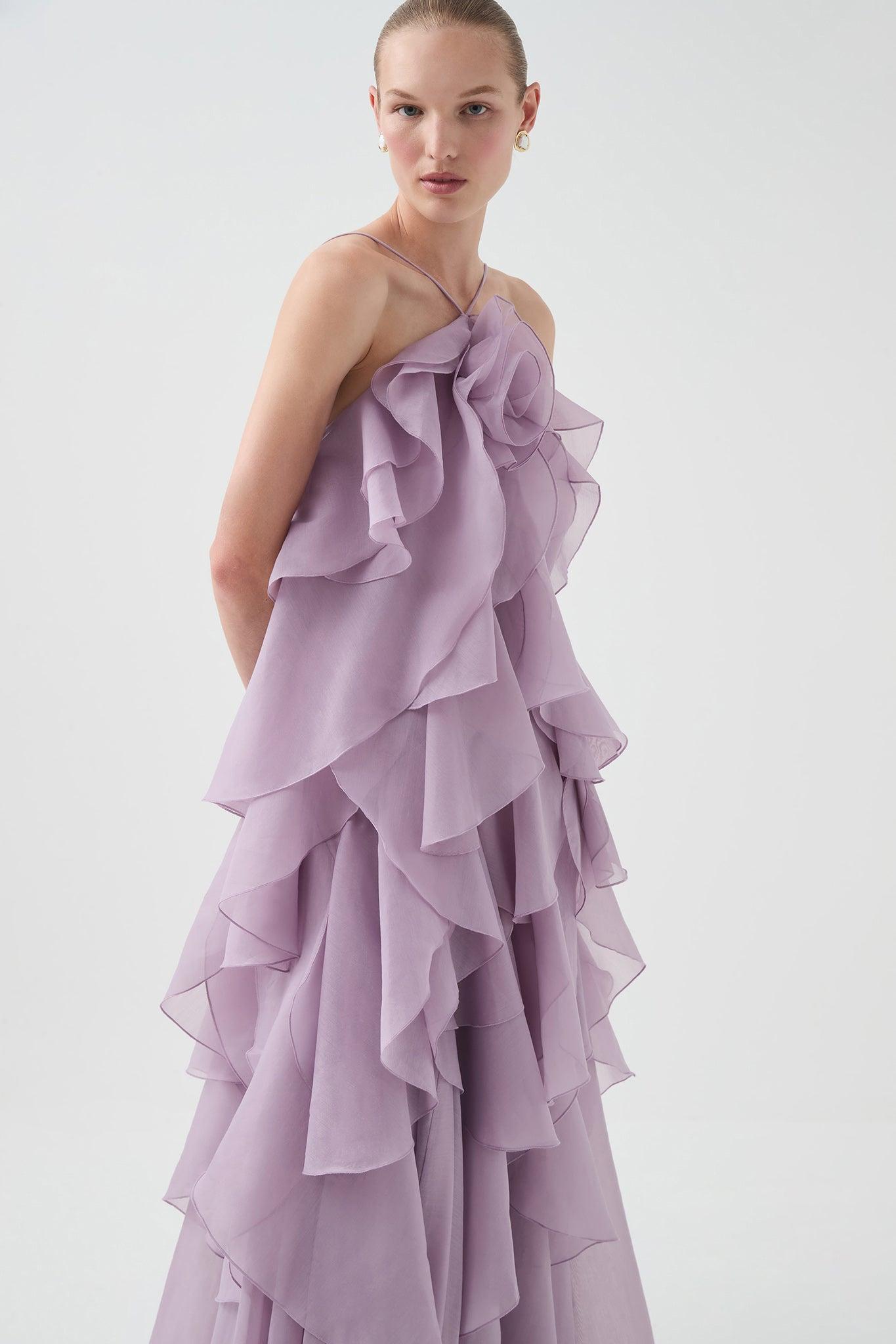Pandorea Layered Maxi Dress Product Image