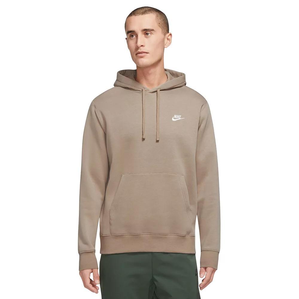 Big & Tall Nike Sportswear Club Fleece Pullover Hoodie, Men's, Size: Medium Tall, Green Product Image