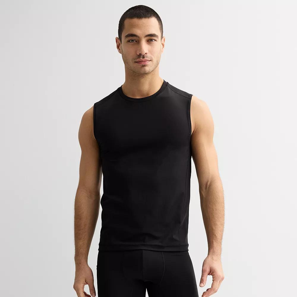 Men's Tek Gear® Base Layer Tank Top, Size: Small, Mineral Black Product Image