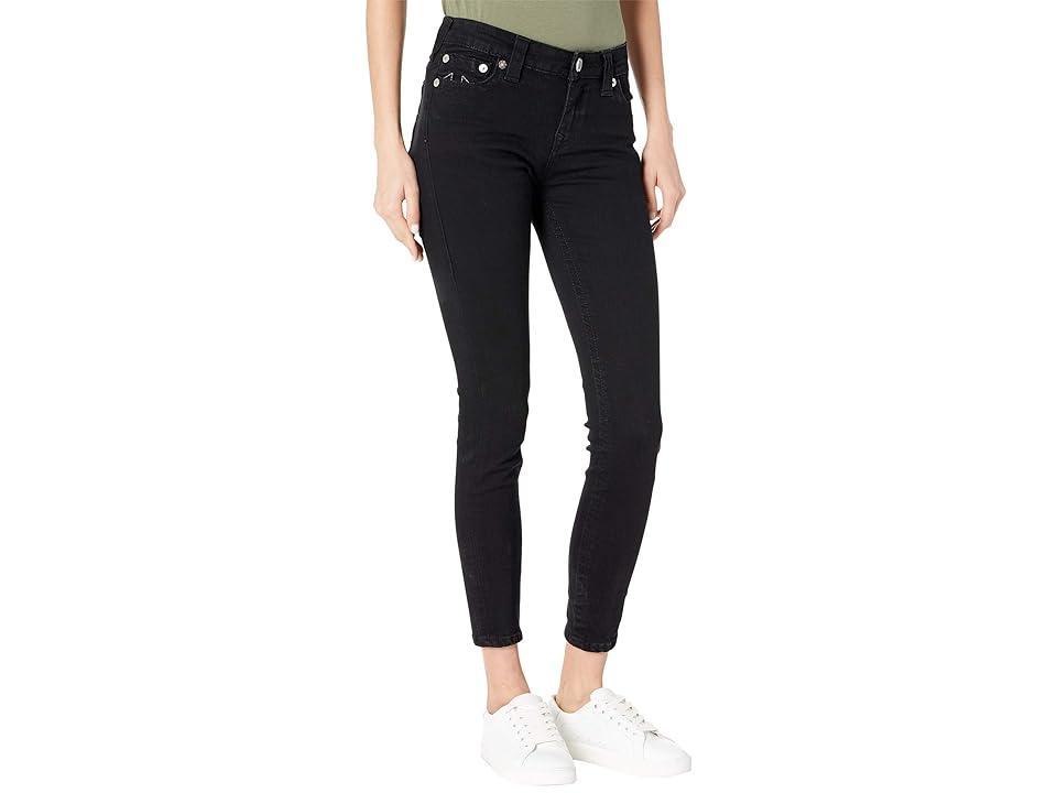 True Religion Halle Mid Rise Super Skinny Ankle Jeans Product Image