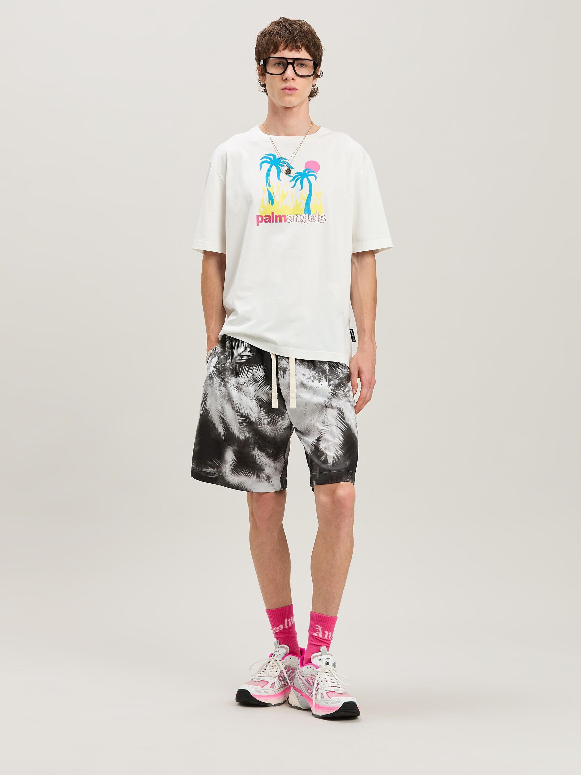 BURNING OASI SLIM TEE OFF WHITE - MULTIC Product Image