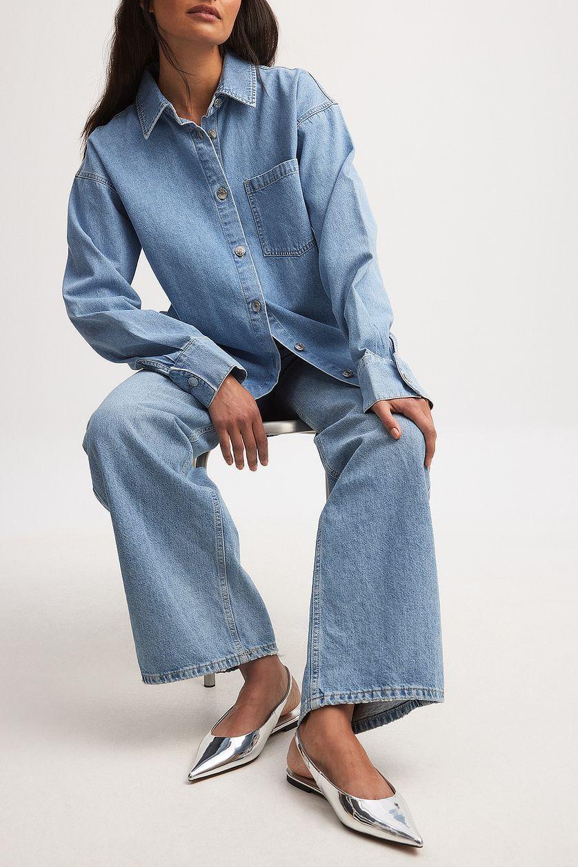 Pointy Slingback Flats Product Image