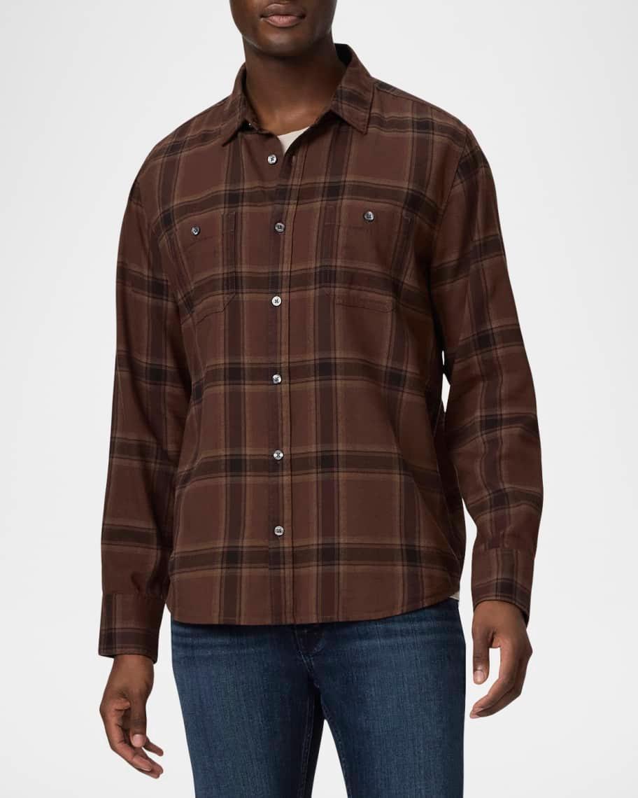 Mens Everett Plaid Sport Shirt Product Image