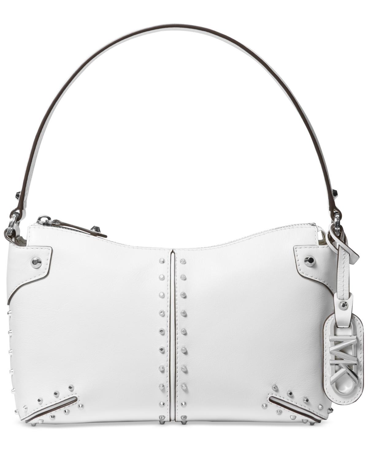 Womens Large Astor Studded Leather Shoulder Bag Product Image