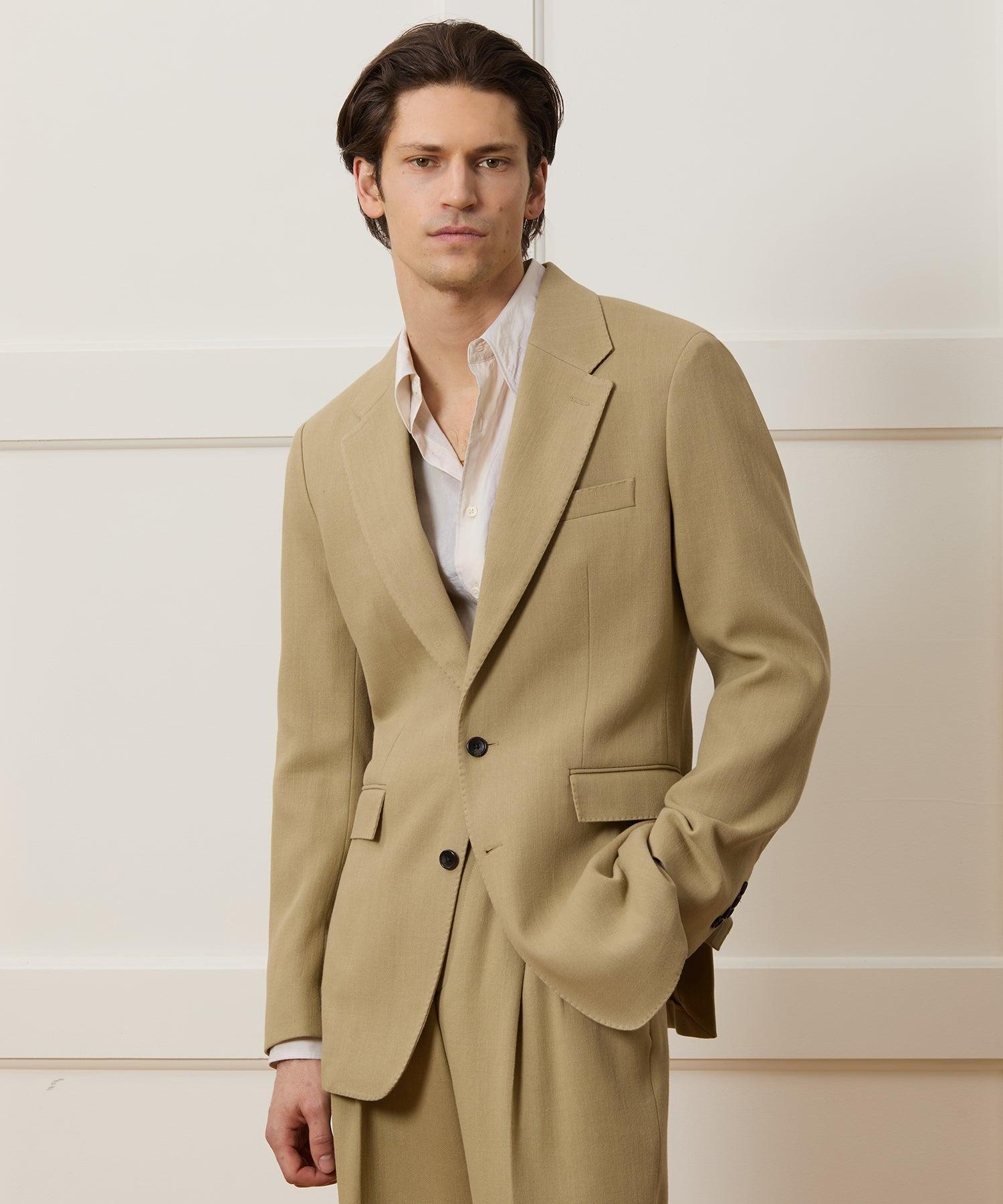 Italian Cotton Crepe Wythe Jacket Product Image