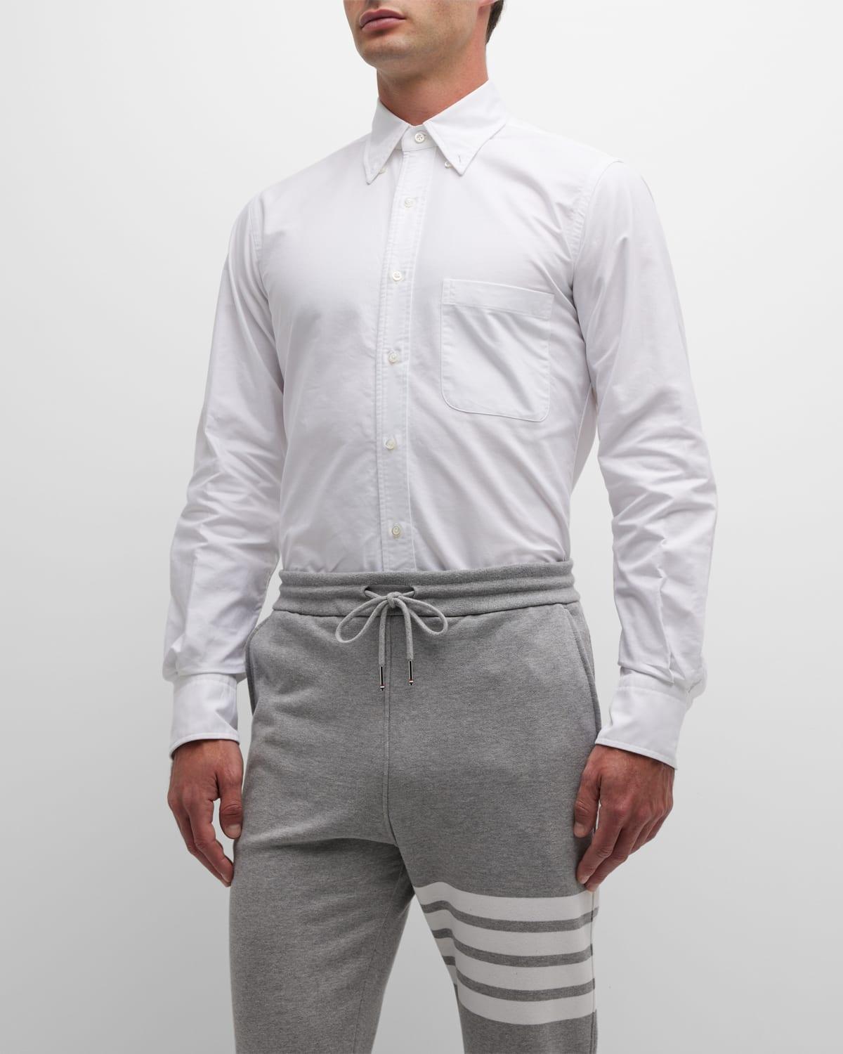 Mens Classic Sport Shirt w/ Stripes Product Image