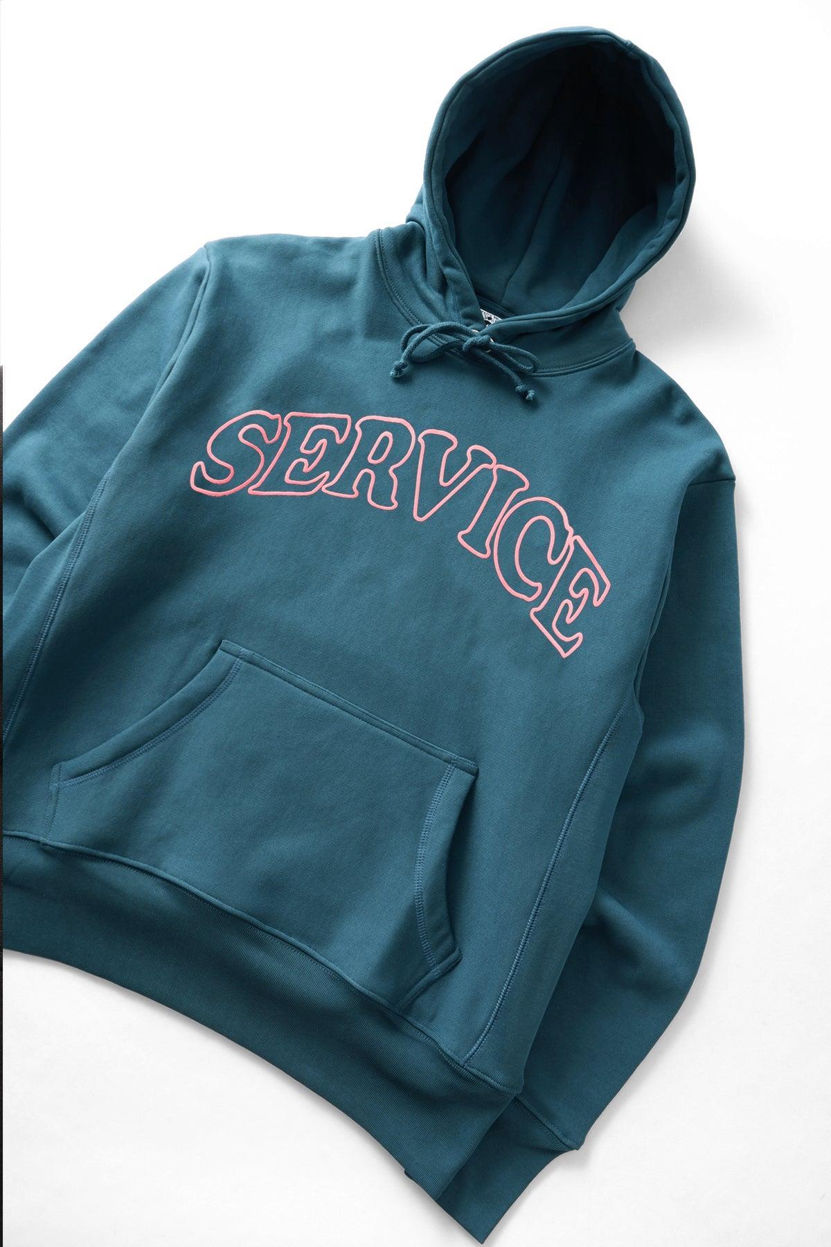 Arch Logo Hoodie - Petrol Product Image