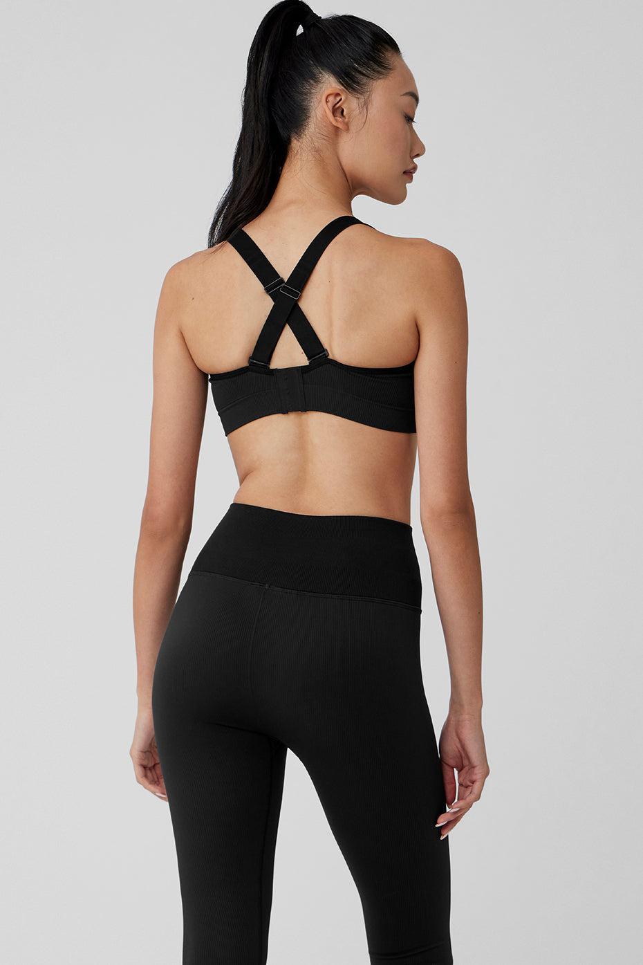 Alo Yoga | Seamless Ribbed Favorite Bra Product Image
