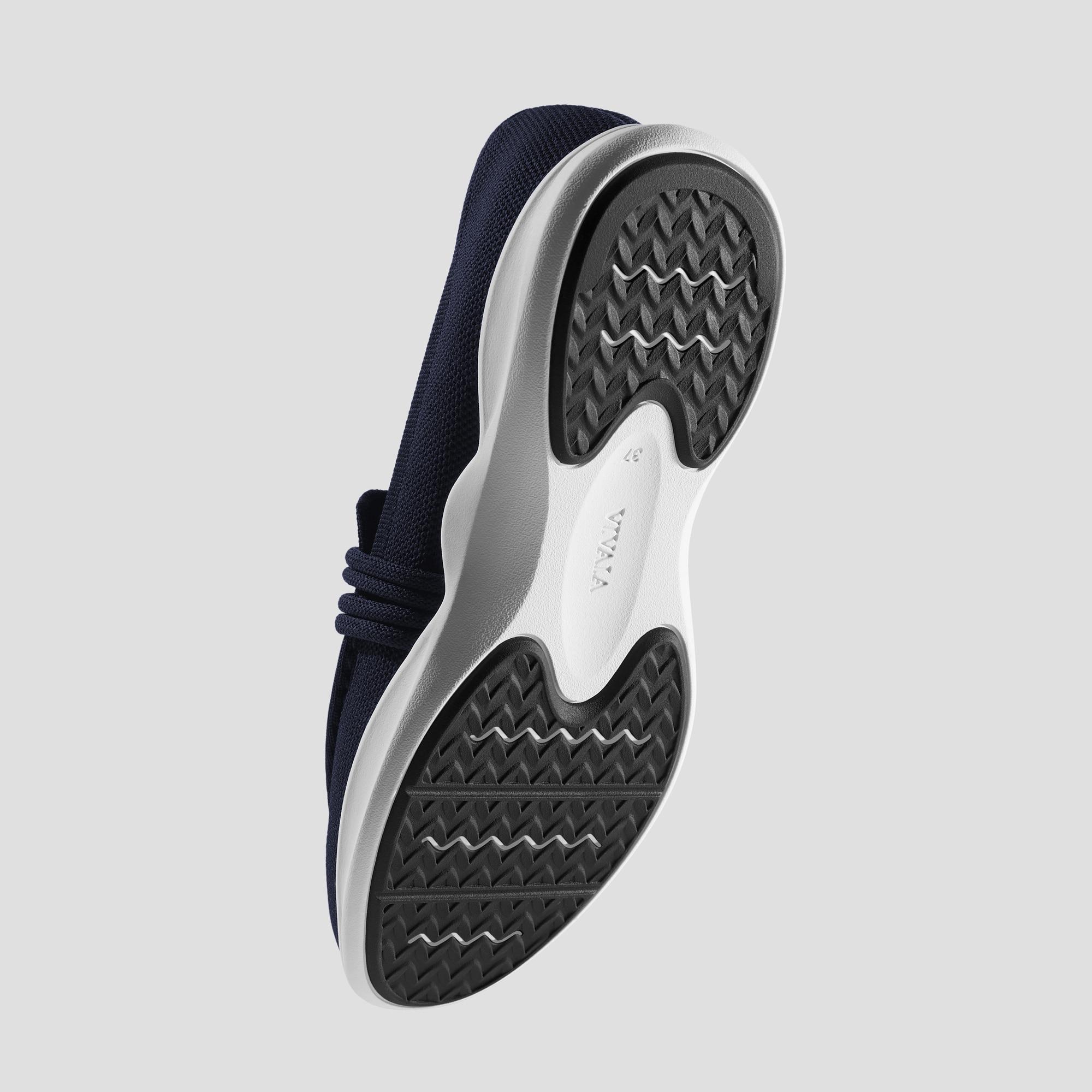 Water-Repellent Round-Toe Sneaker Loafers (Iasmin) Product Image