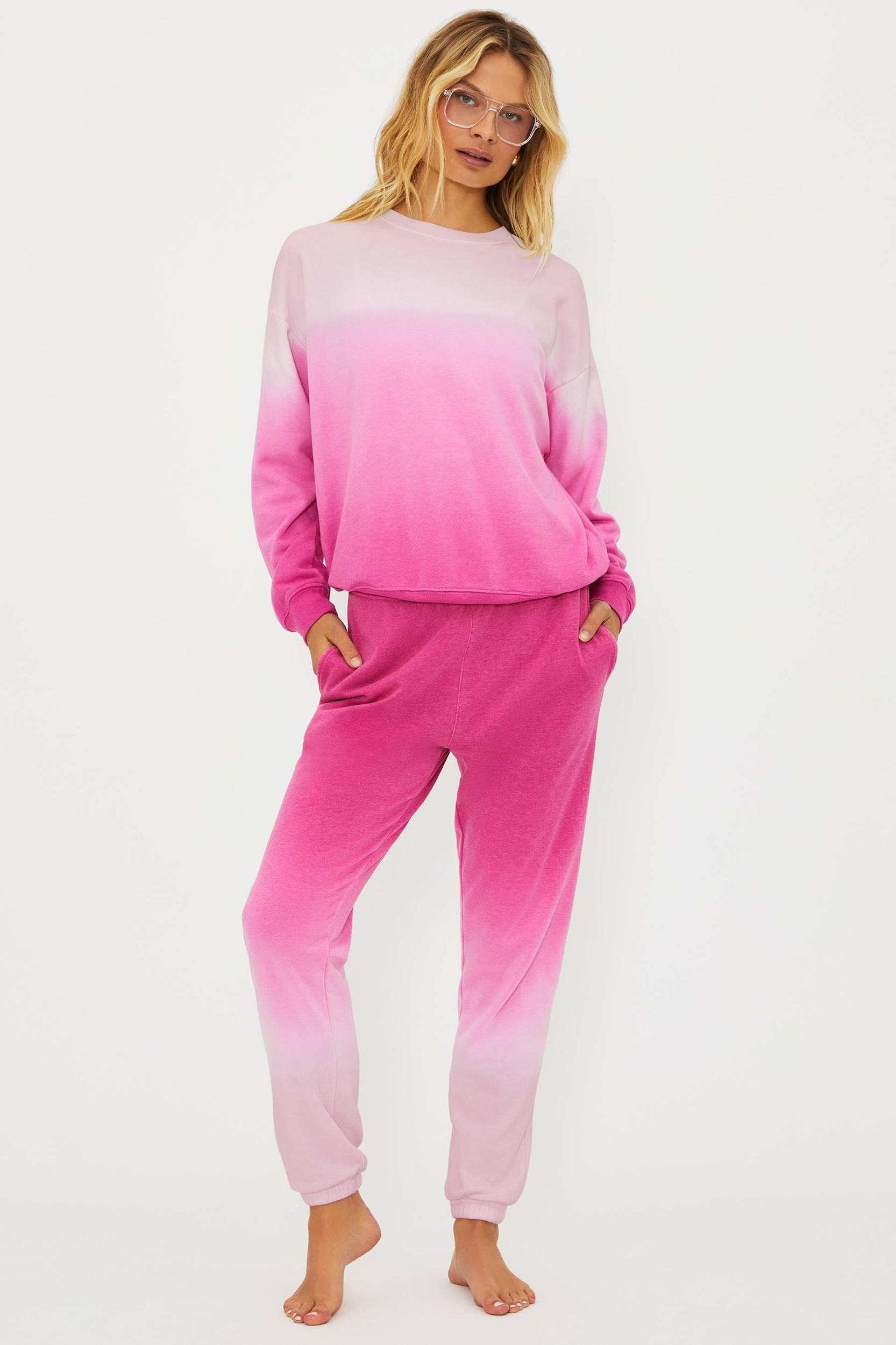 Isabella Sweatpant Pink Ombre Product Image