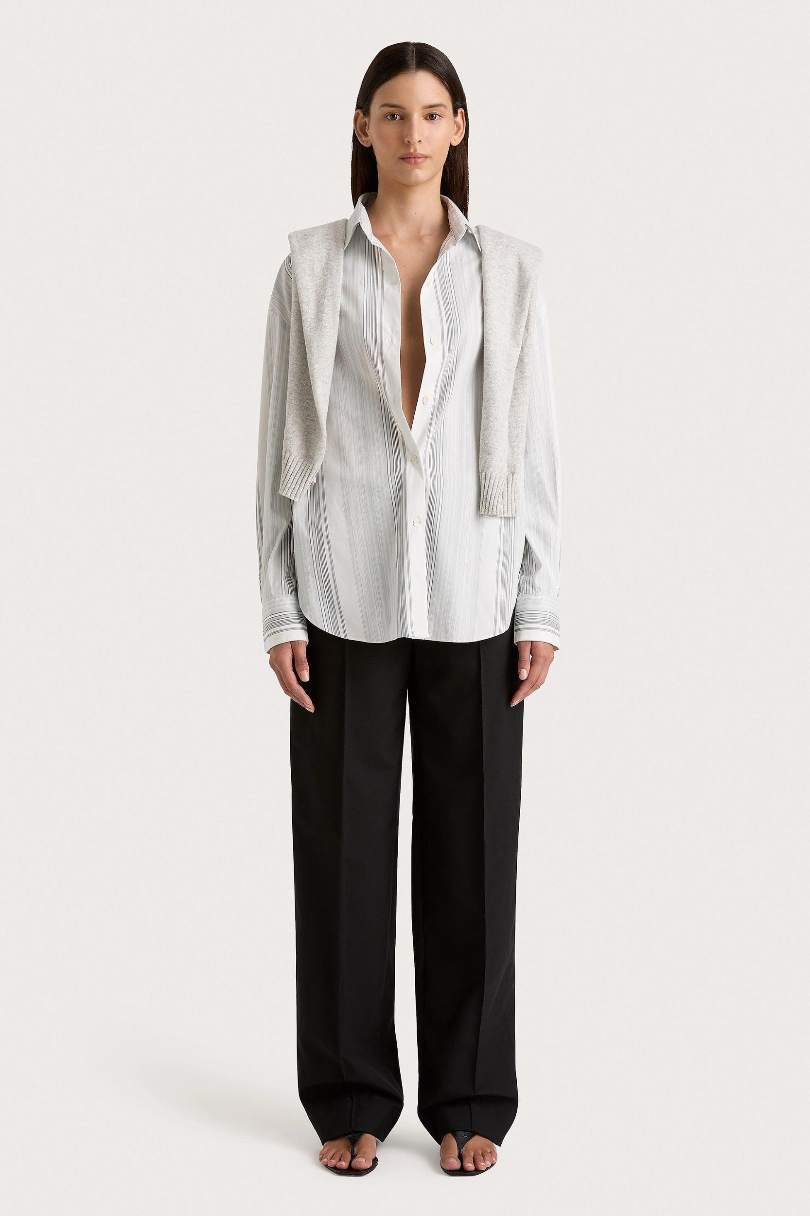 Frederikke Cashmere Sweater Grey Marle Product Image