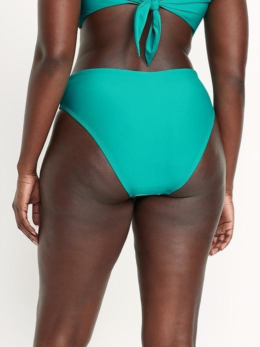 Extra High-Waisted French-Cut Bikini Swim Bottoms Product Image