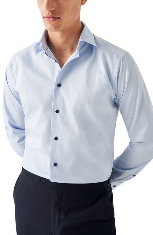 Mens Slim Fit Twill Dress Shirt Product Image