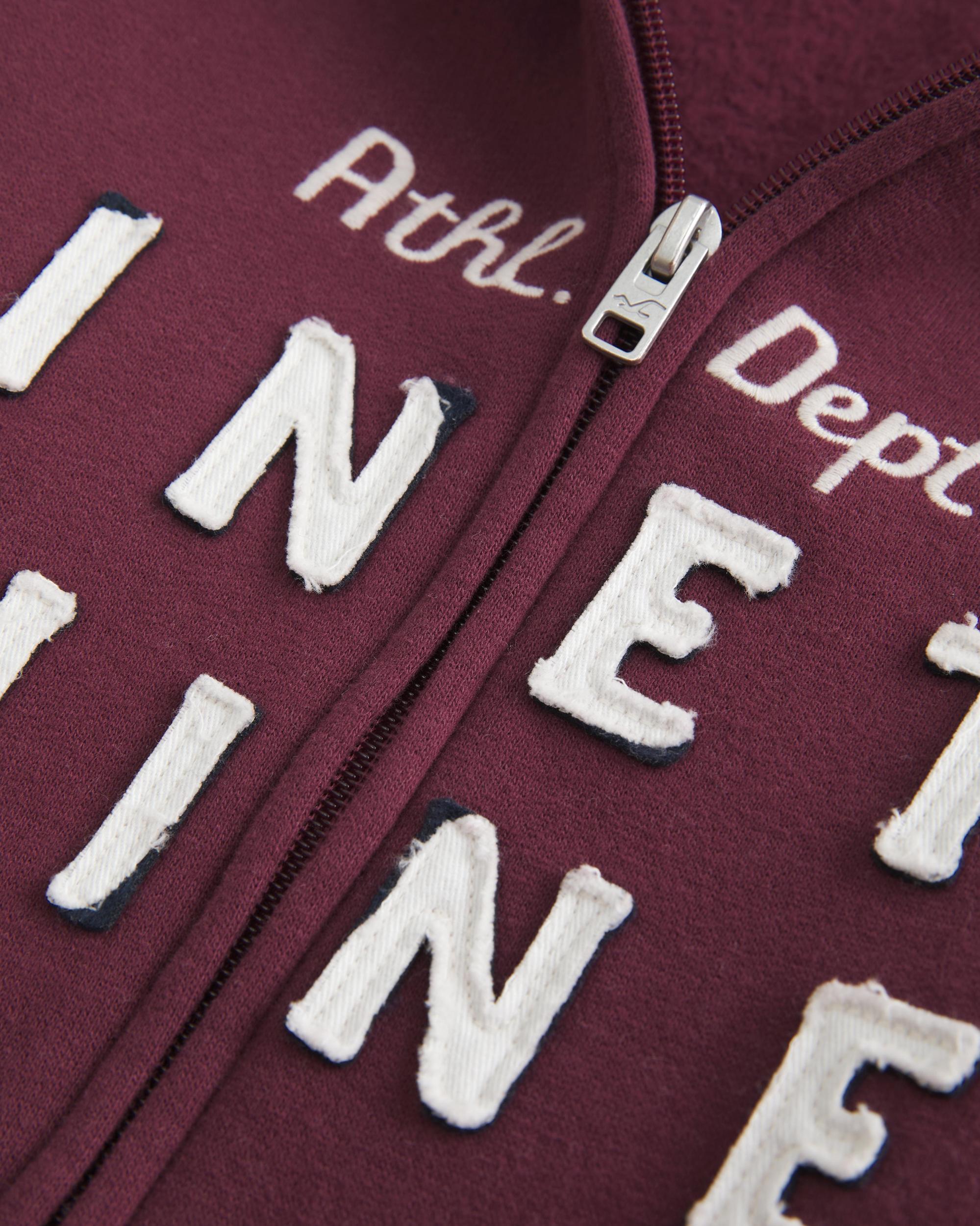 Y2K Graphic Zip-Up Hoodie Product Image