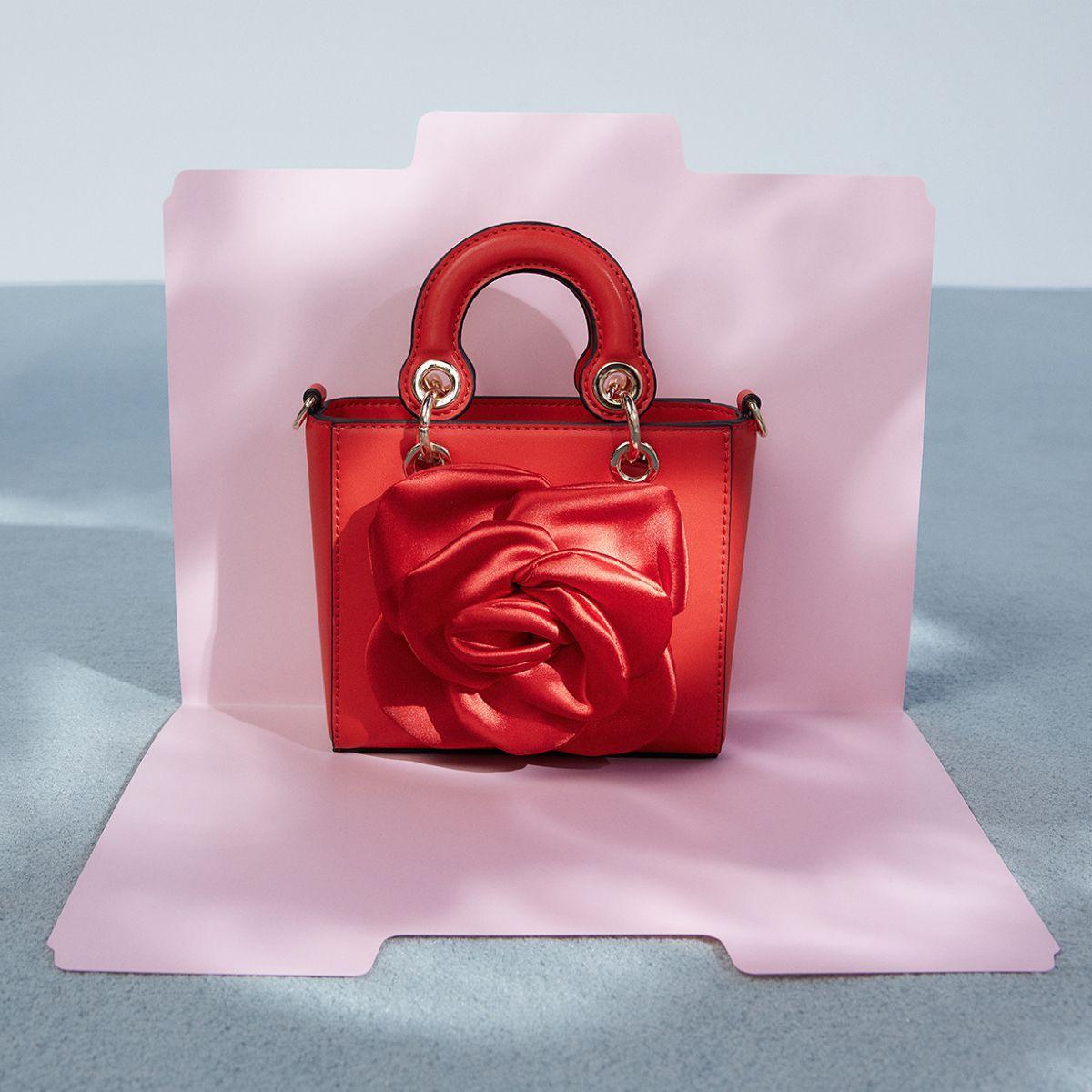 ALDO Redrosesx - Women's Shoulder Bag Handbag - Red Product Image