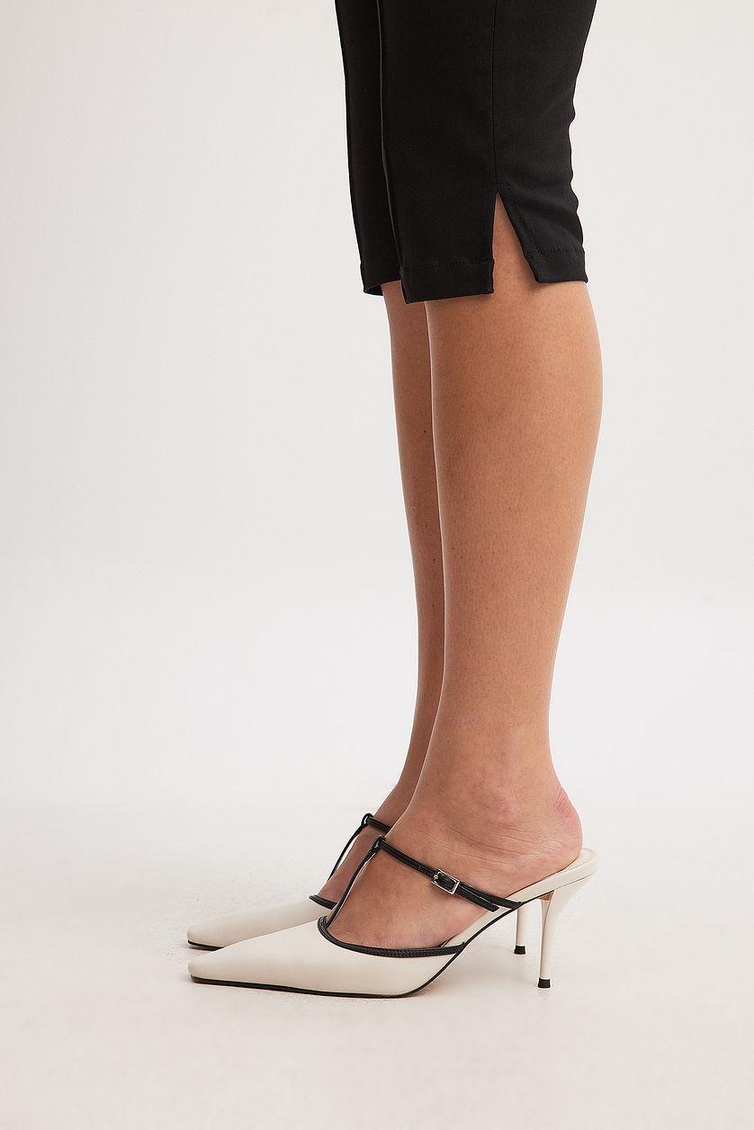 Contrast Pointy Toe Heel Product Image