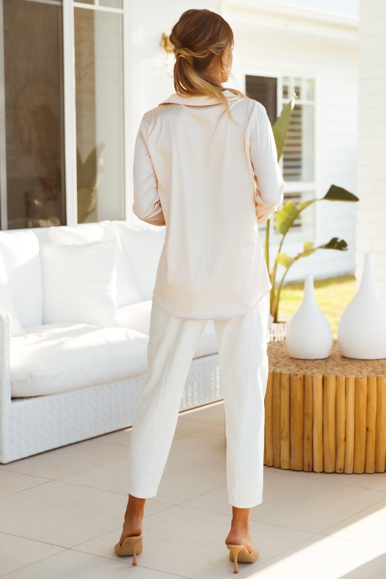 Cheyenne Shirt Ivory Product Image