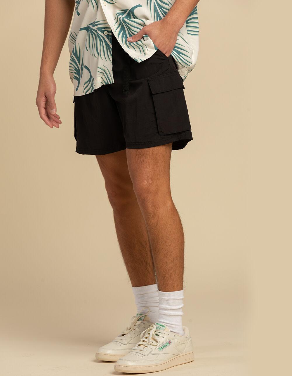 RSQ Mens Nylon Utility Shorts - BLUE Product Image