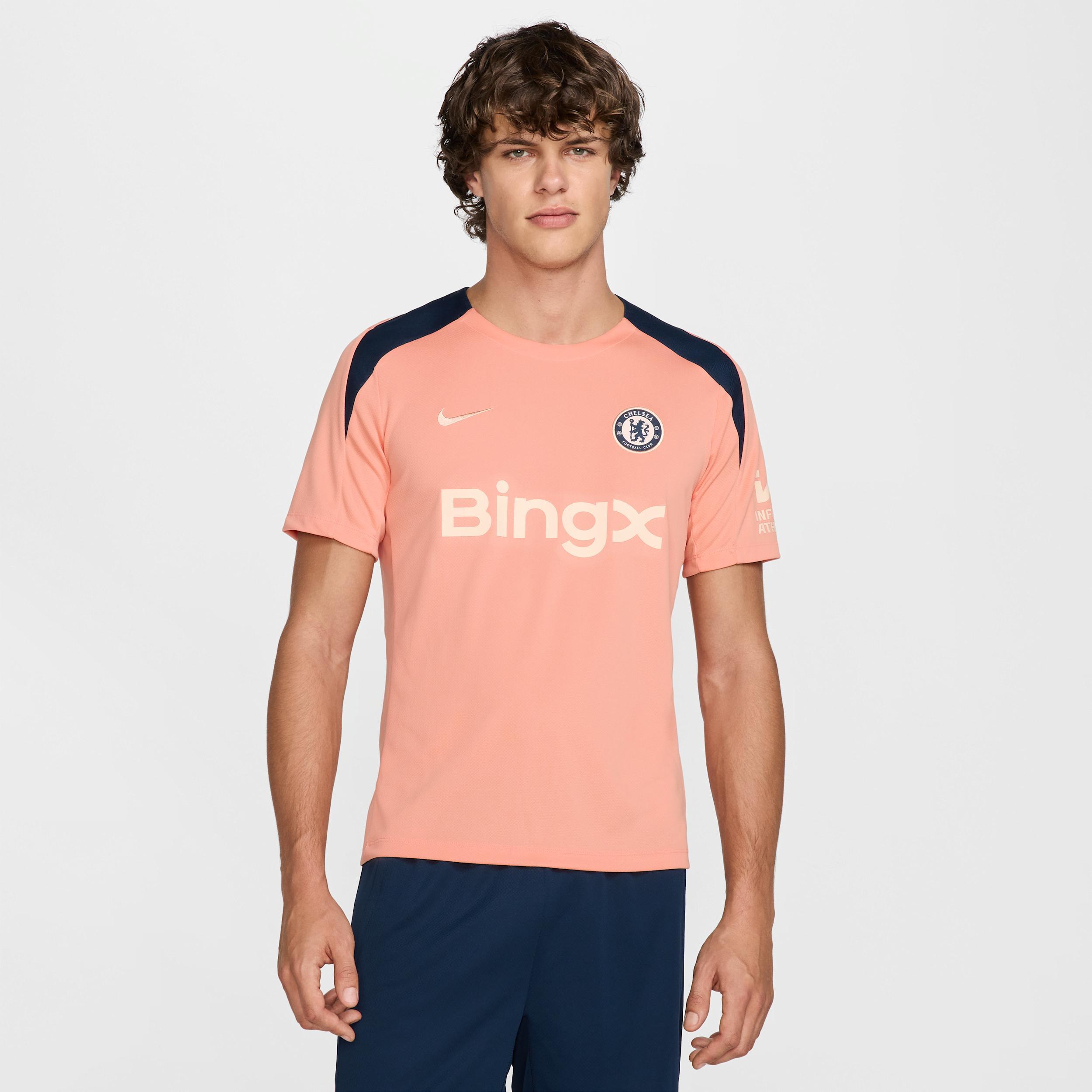 Chelsea FC Strike Nike Mens Dri-FIT Soccer Short-Sleeve Top Product Image