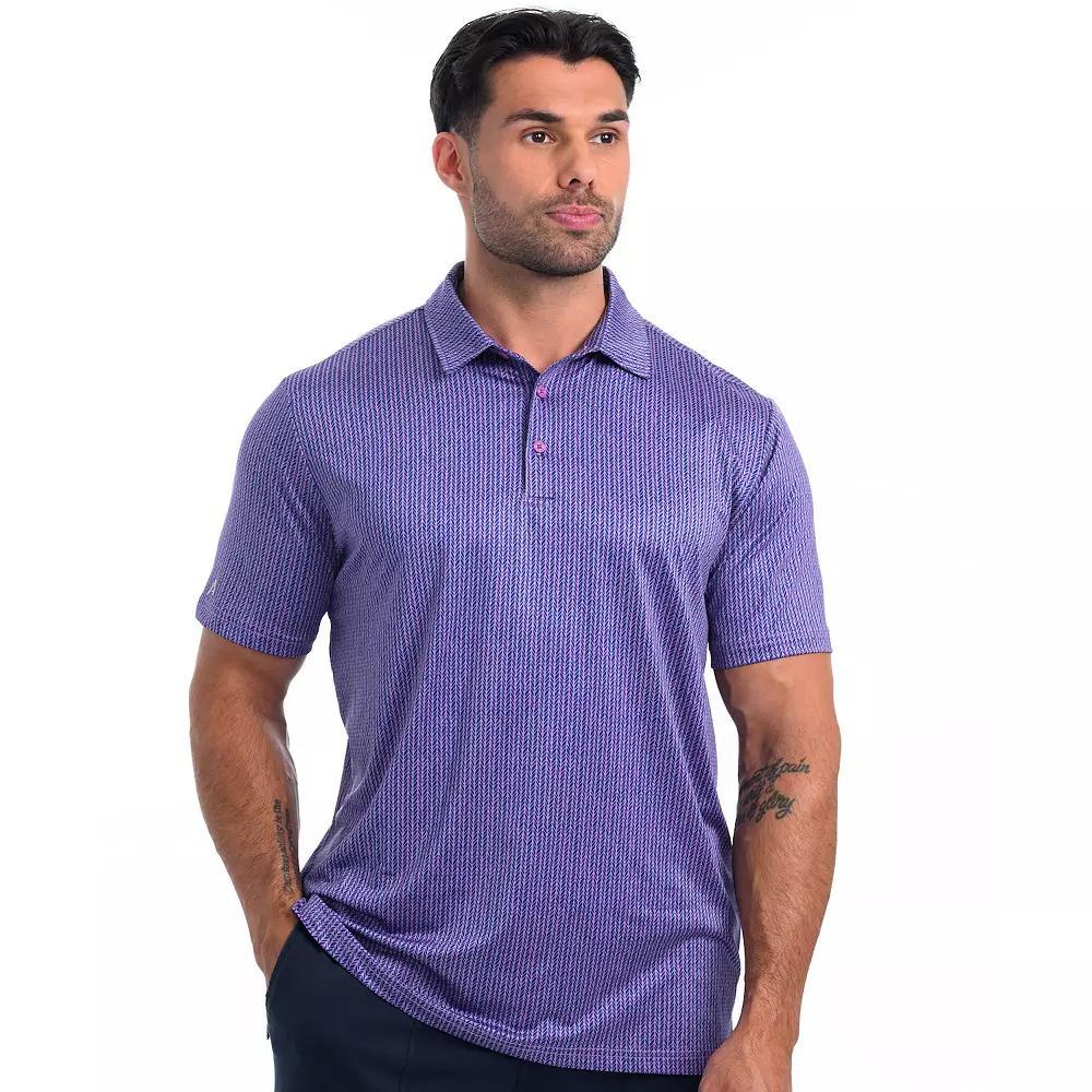 Men's Antigua Vine Polo, Size: Medium, Dusty Purple Product Image