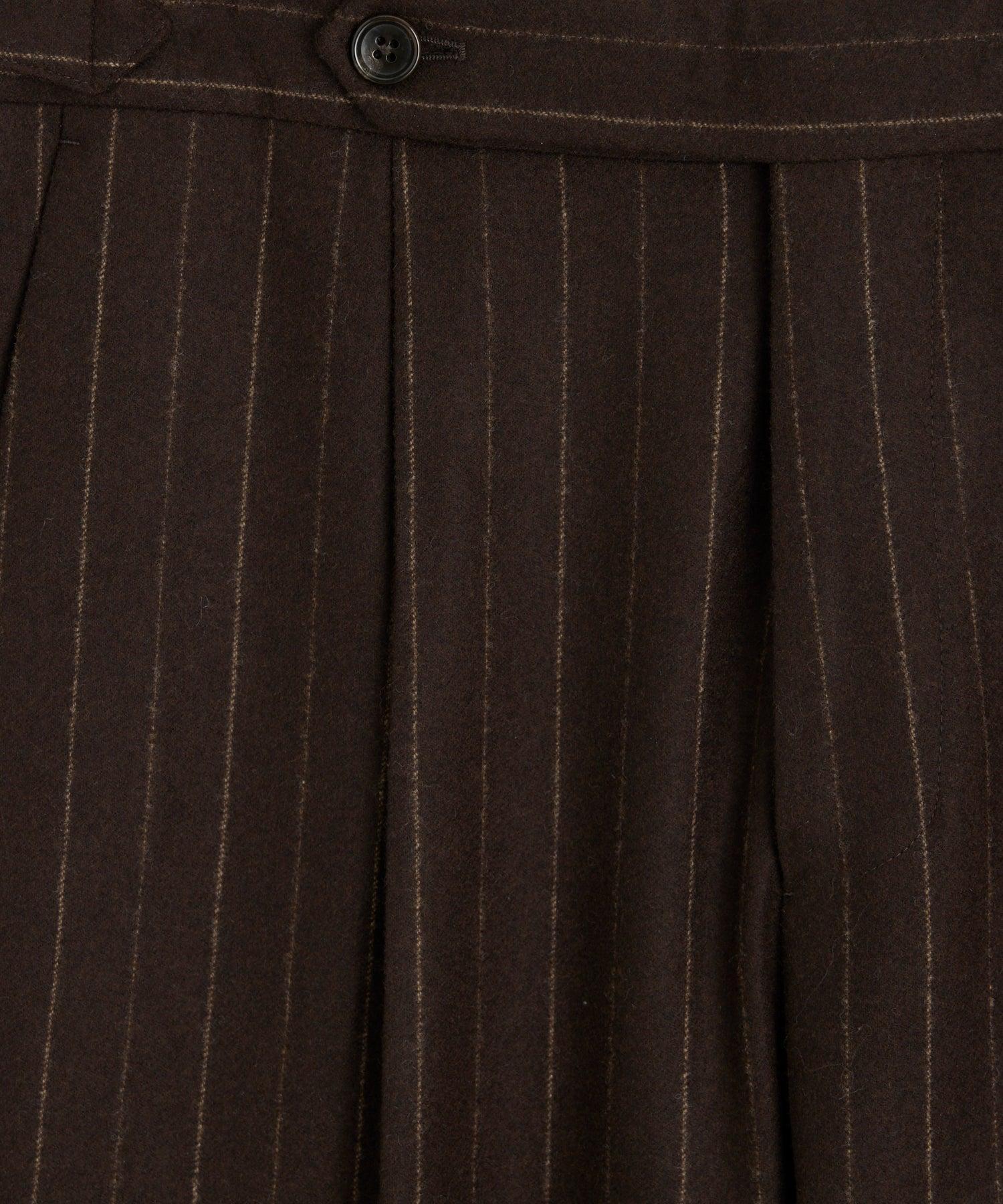 Italian Flannel Side Tab Trouser Product Image