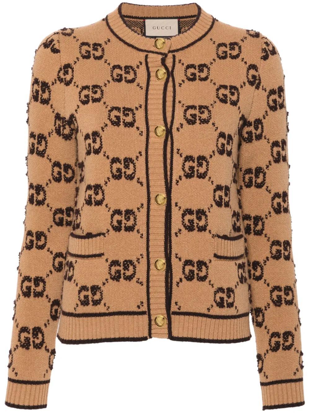 GG jacquard cardigan Product Image