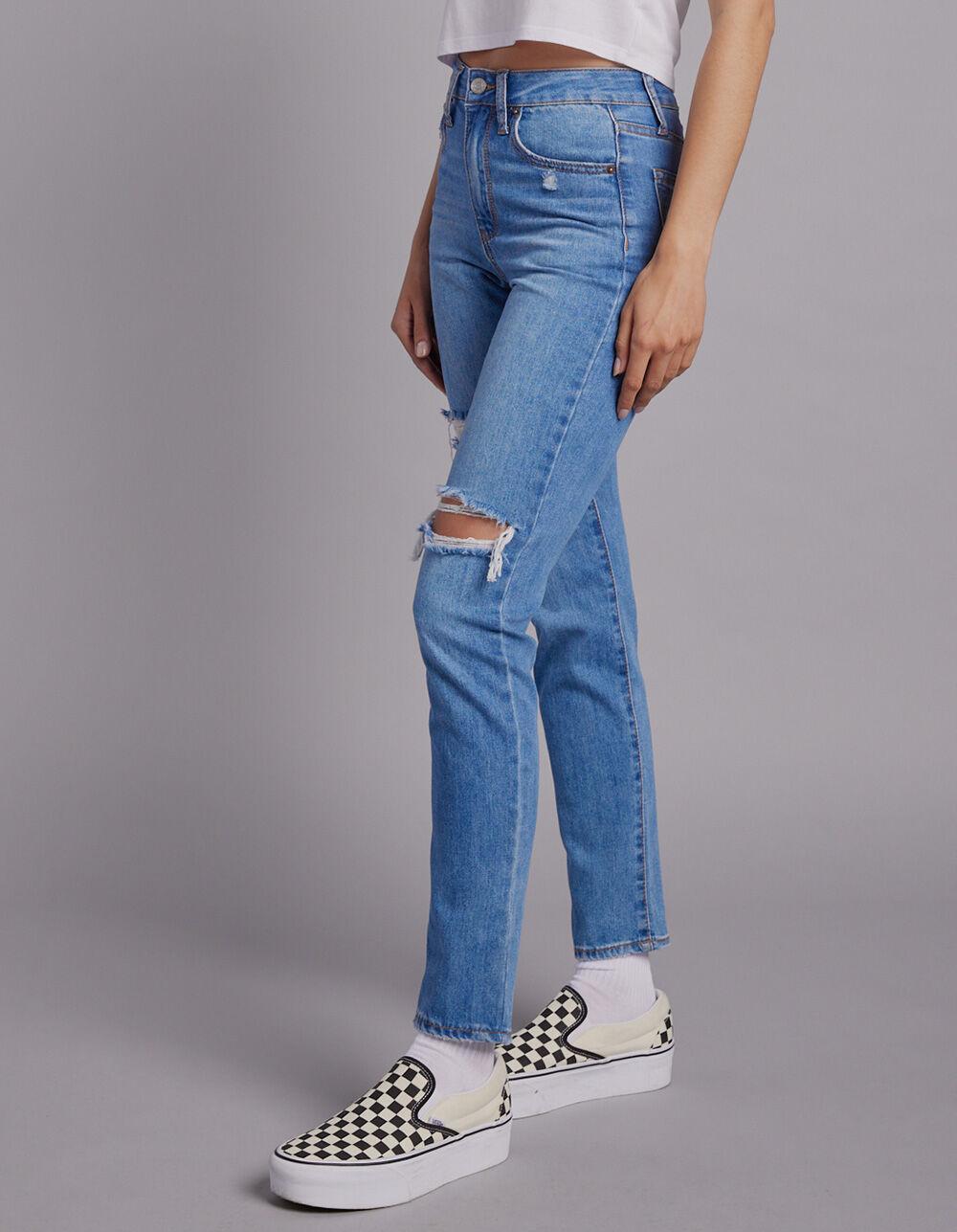 RSQ Womens Vintage Mom Jeans - MEDIUM WASH Product Image