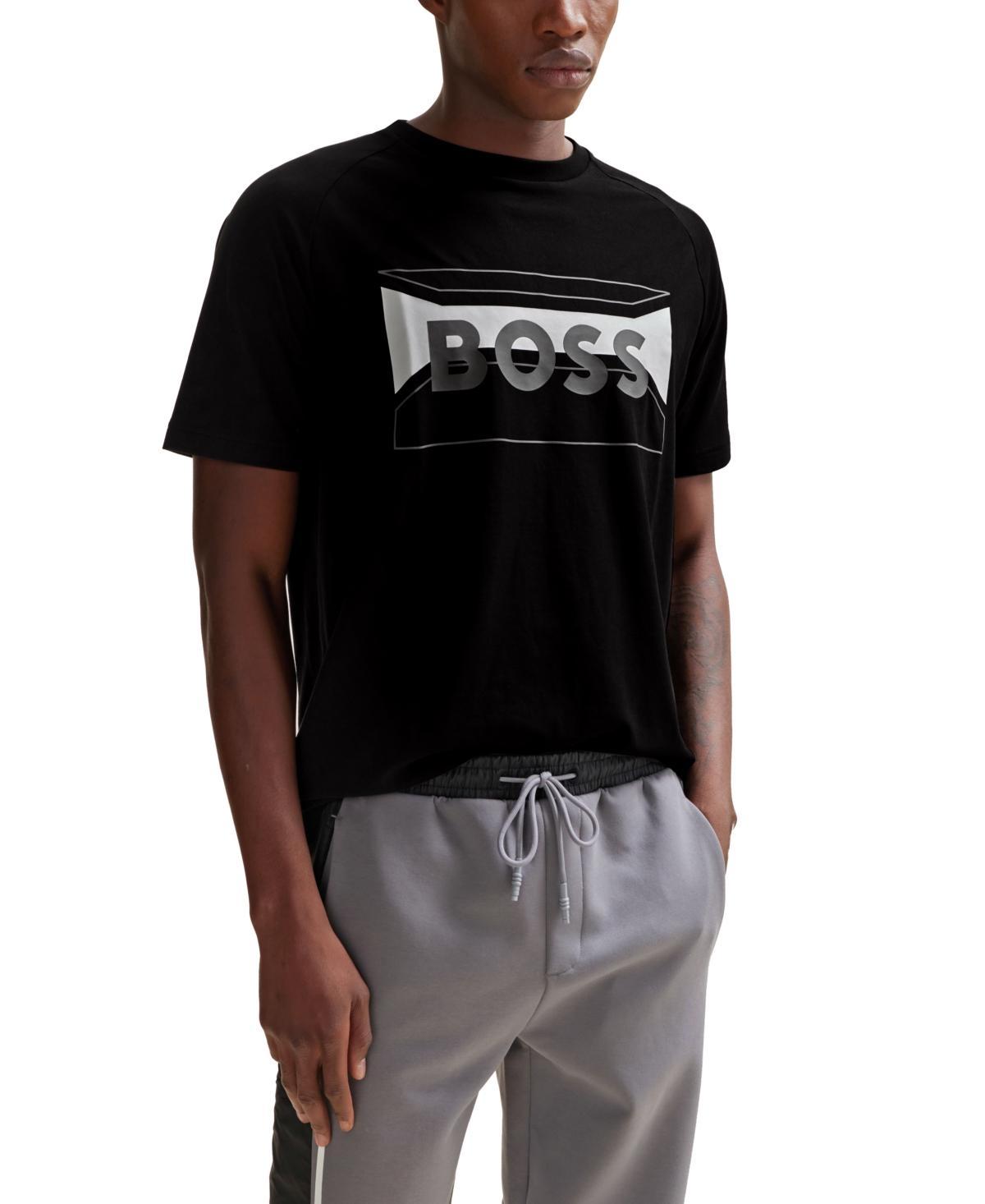 Boss by Hugo Boss Mens Artwork Regular-Fit T-shirt Product Image