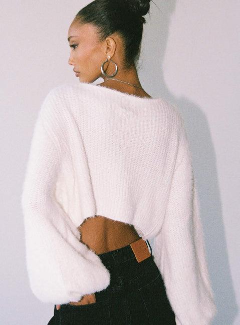 The Henrik Cropped Sweater Product Image