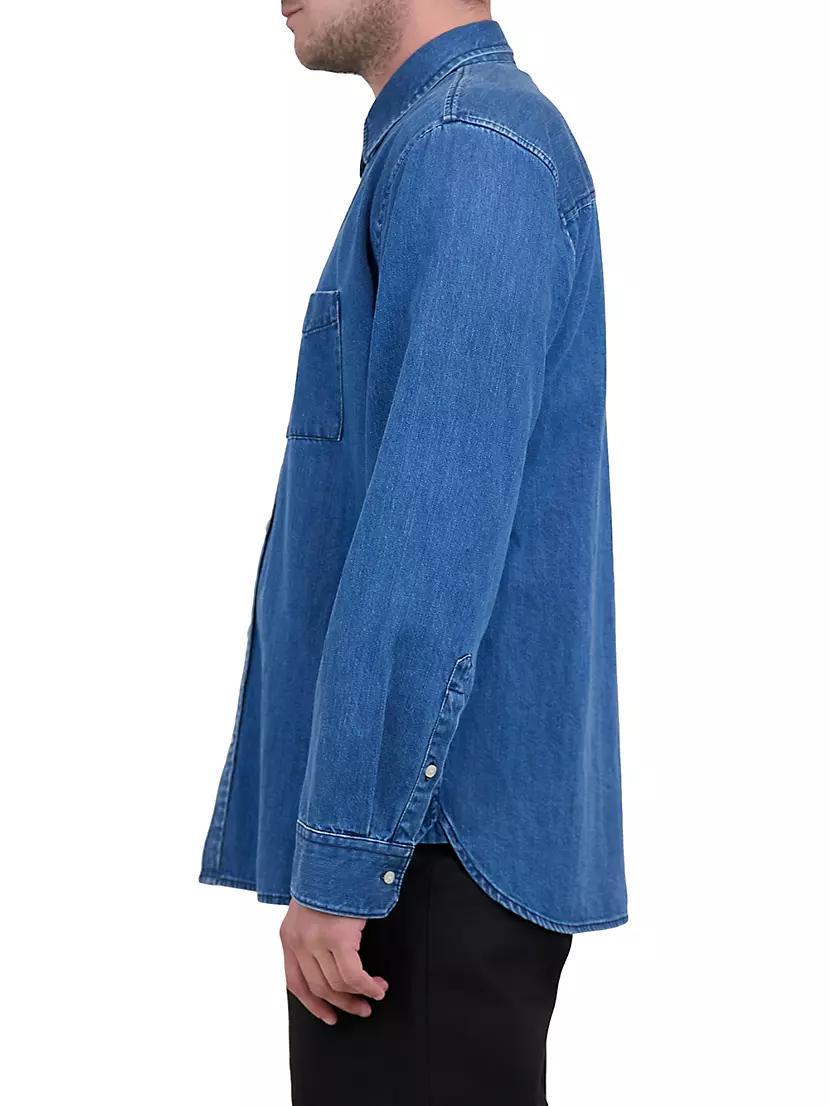 Dwayne Cotton Chambray Shirt Product Image