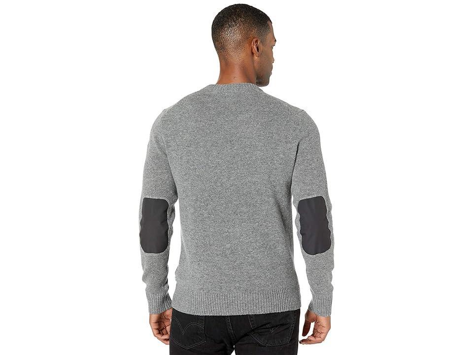 Fjallraven Ovik V-Neck Sweater (Grey) Men's Clothing Product Image