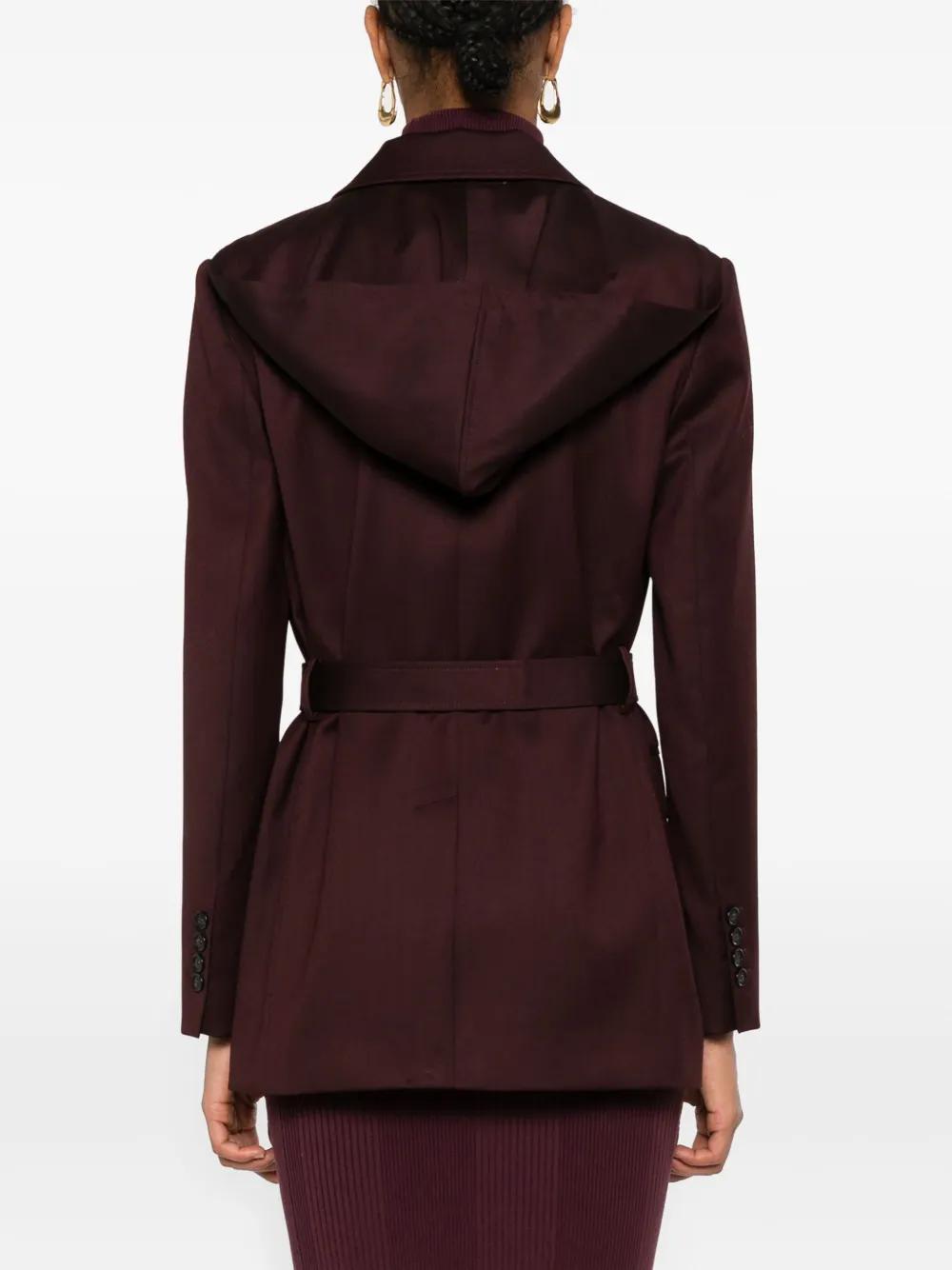 hooded blazer Product Image