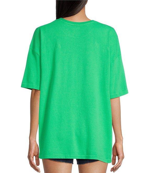 Hurley Ex Libris Graphic Short Sleeve Boyfriend T-Shirt Product Image