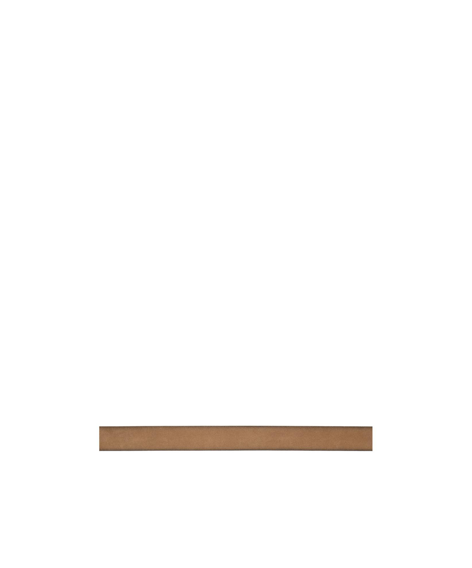 BRUNELLO CUCINELLI Interwoven Suede Belt In Brown Product Image