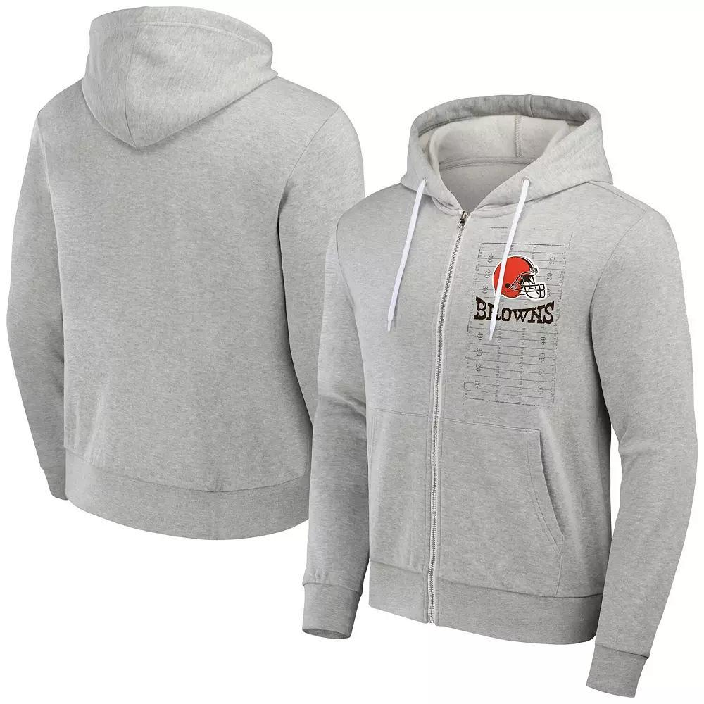Men's NFL x Darius Rucker Collection by Fanatics Heather Gray Jacksonville Jaguars Domestic Full-Zip Hoodie, Size: XL, Grey Product Image