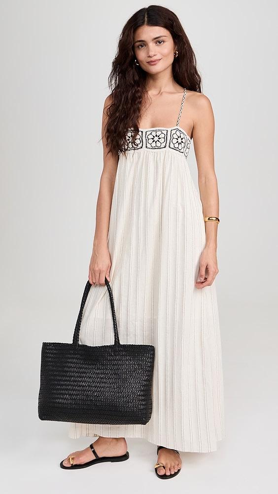 Dress To Cropped Dress With Crochet Tie Belt | Shopbop Product Image