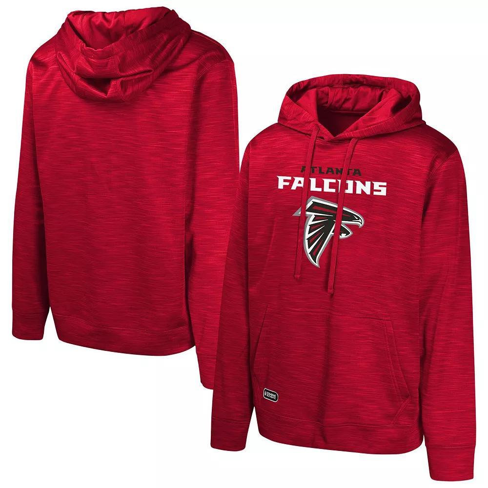 Men's Black New Orleans Saints Streak Fleece Pullover Hoodie, Size: XL Product Image