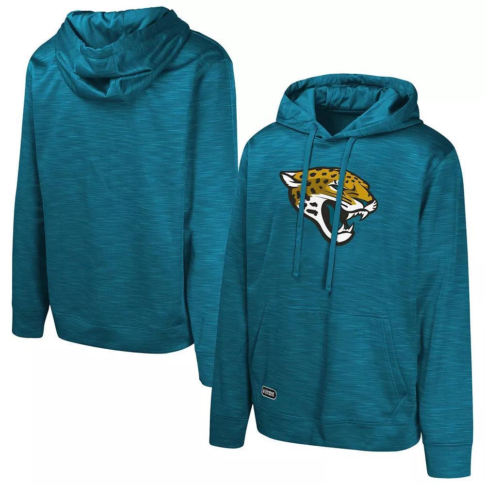 Men's Teal Jacksonville Jaguars Streak Fleece Pullover Hoodie, Size: XL, Blue Product Image