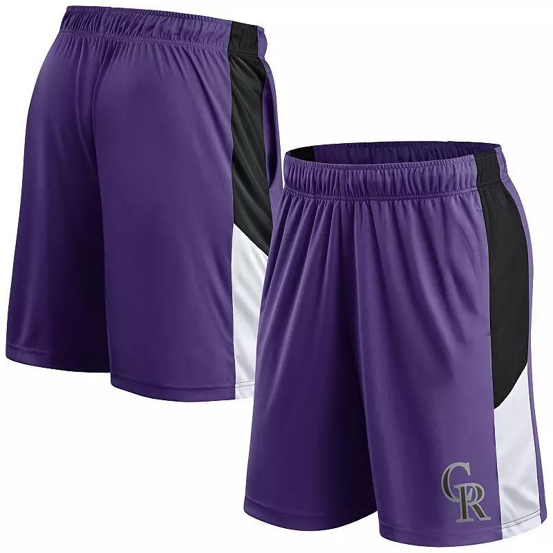 Men's Fanatics  Royal LA Clippers Practice Performance Shorts, Size: Medium, Blue Product Image