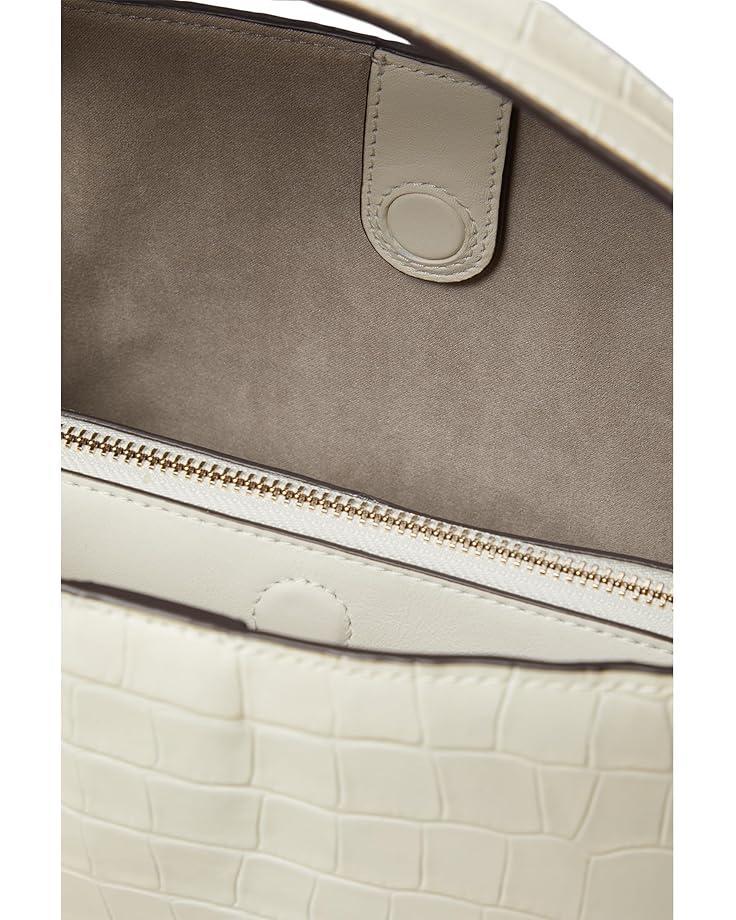 Deco Pebbled Leather Medium Crossbody Tote Product Image