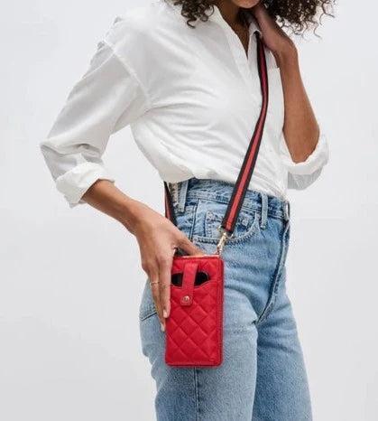 Quilted Cell Phone Crossbody Product Image
