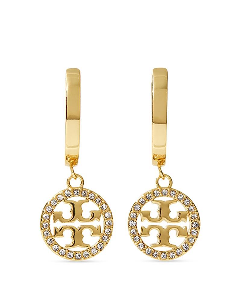 Womens Miller Silvertone & Glass Crystal Huggie Hoop Earrings Product Image
