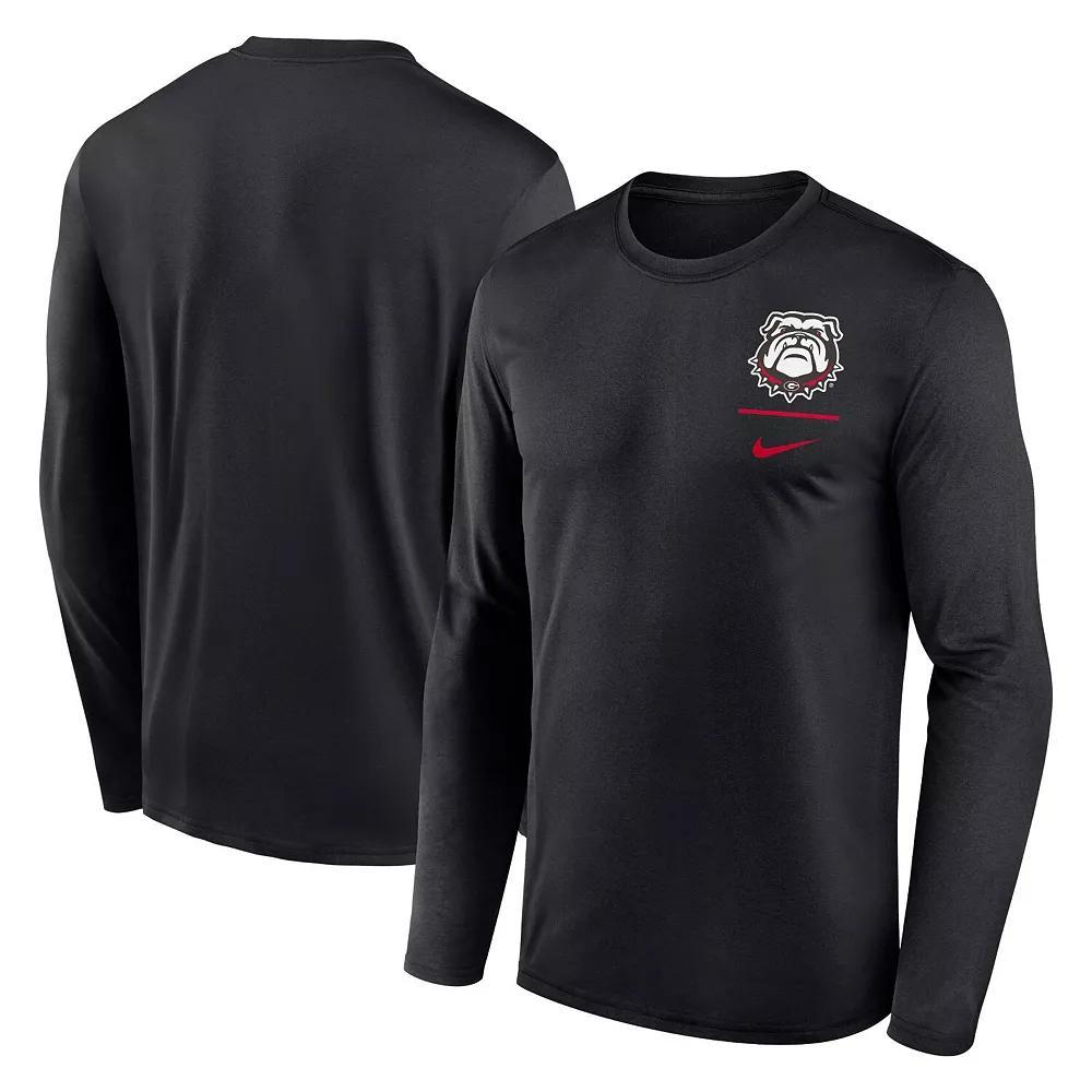 Men's Nike Royal Duke Blue Devils Alternate Logo Lockup Legend Performance Long Sleeve T-Shirt, Size: XL Product Image