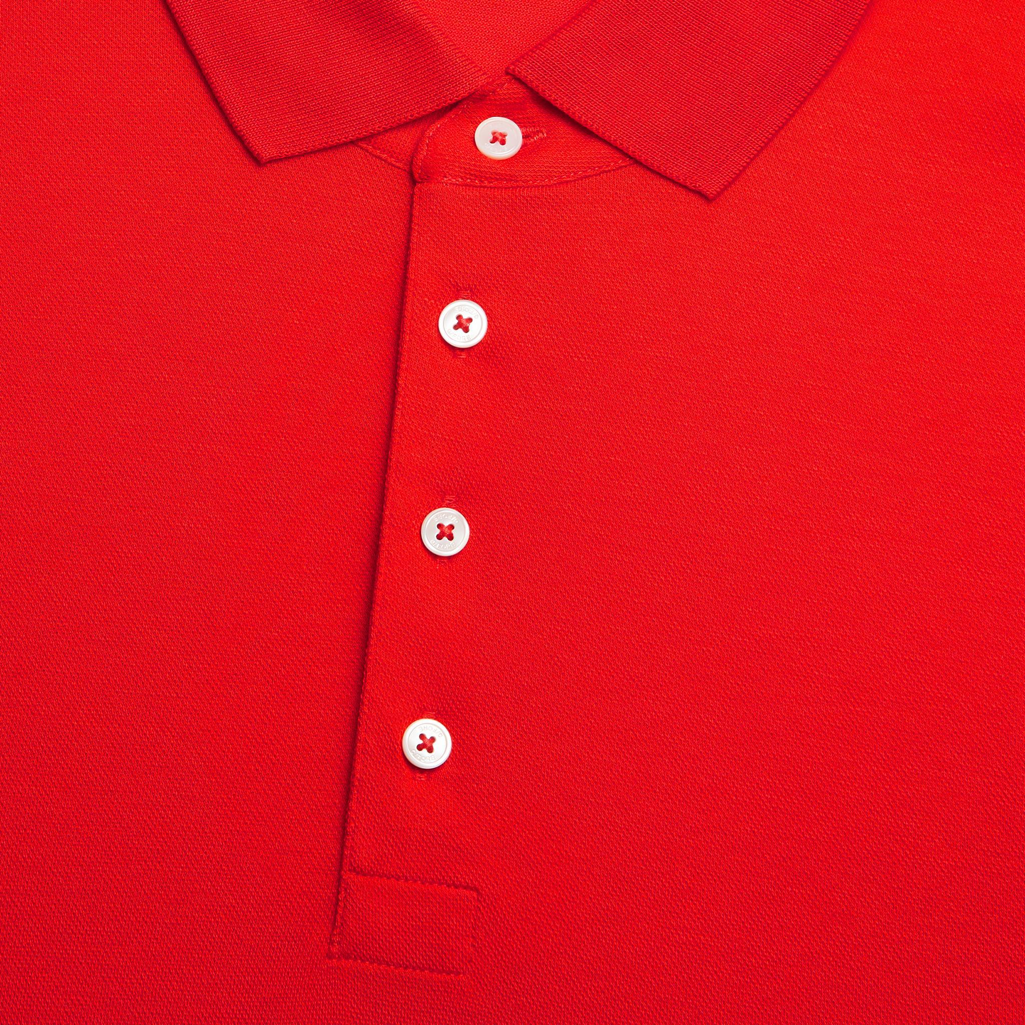 TECHNICAL COTTON BLEND POLO Product Image
